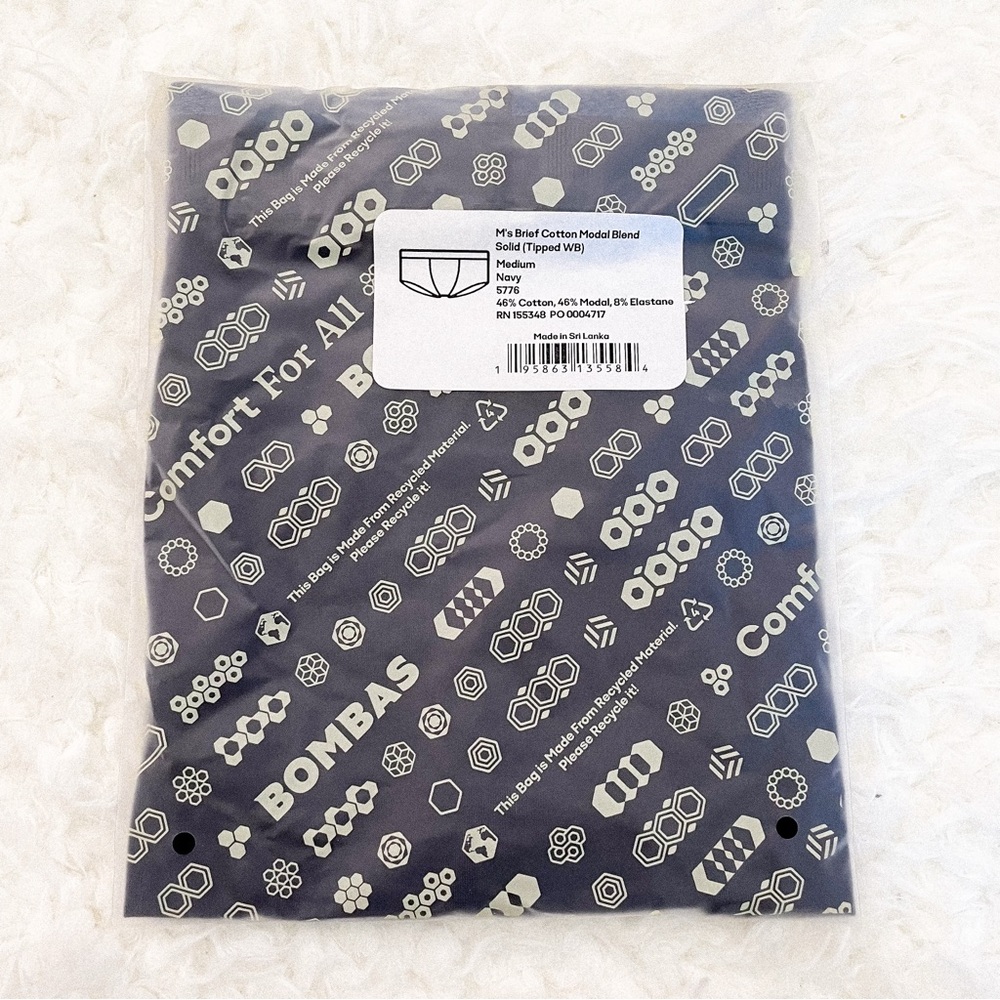 NEW Bombas Men’s Navy Modal Blend Briefs